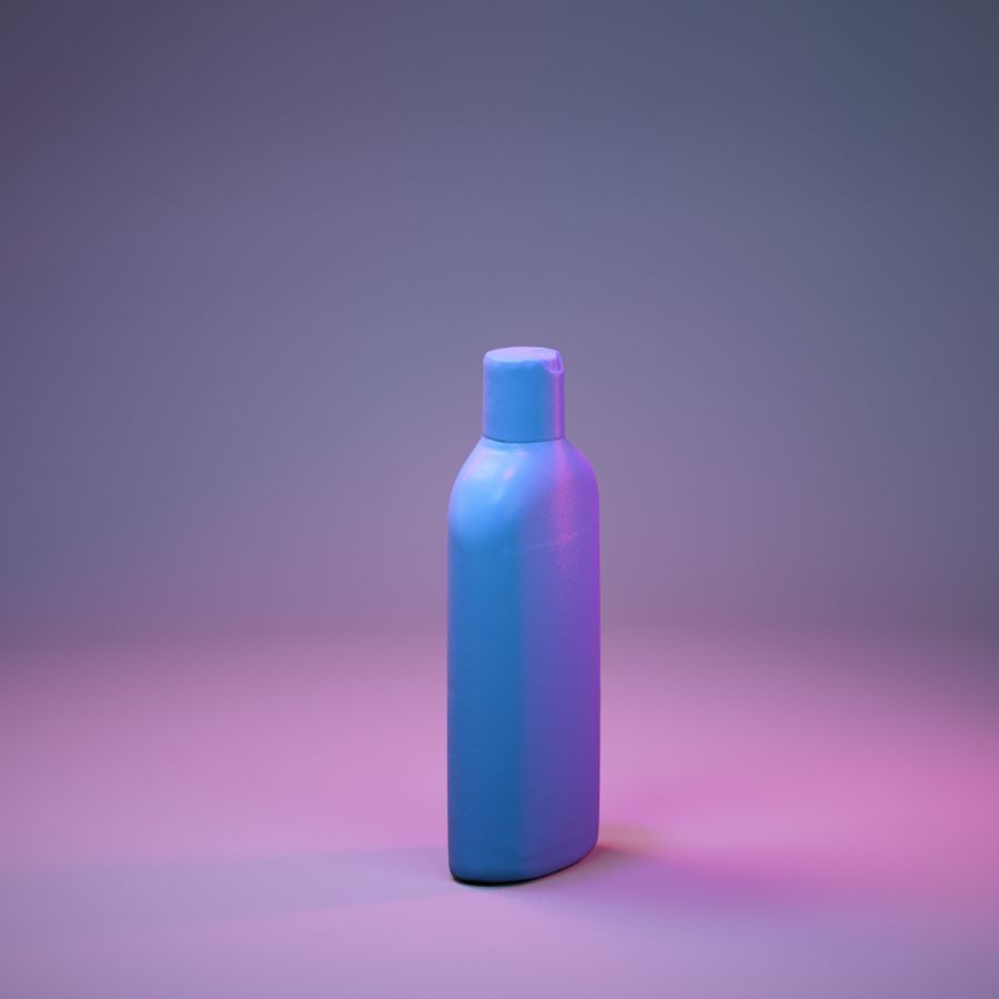 Container 051 Low-poly 3D model_7