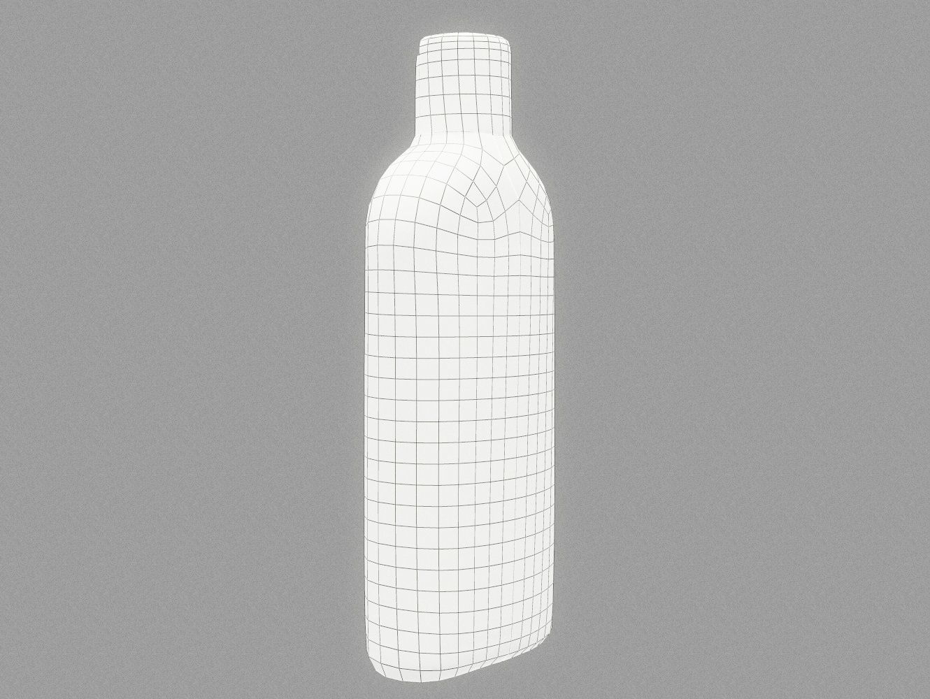 Container 051 Low-poly 3D model_13