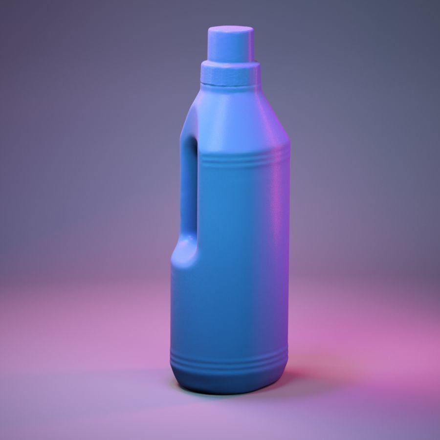 Container 046 Low-poly 3D model_1