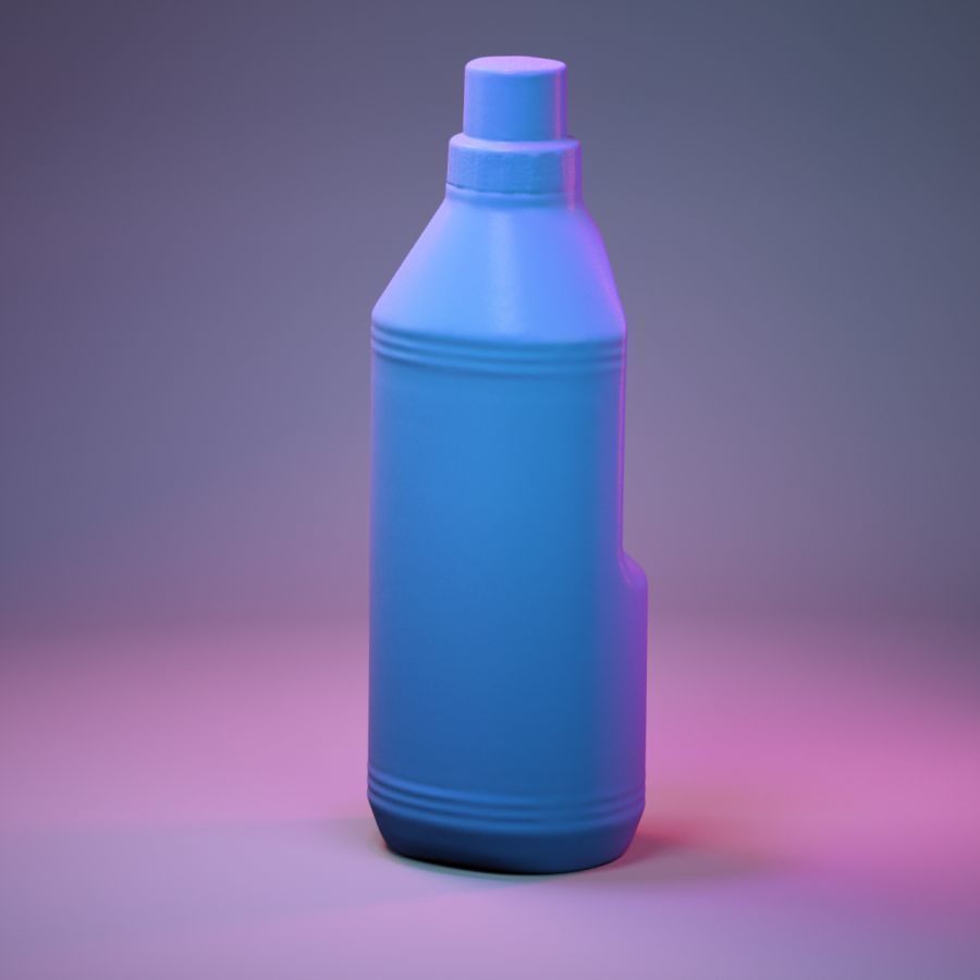 Container 046 Low-poly 3D model_10