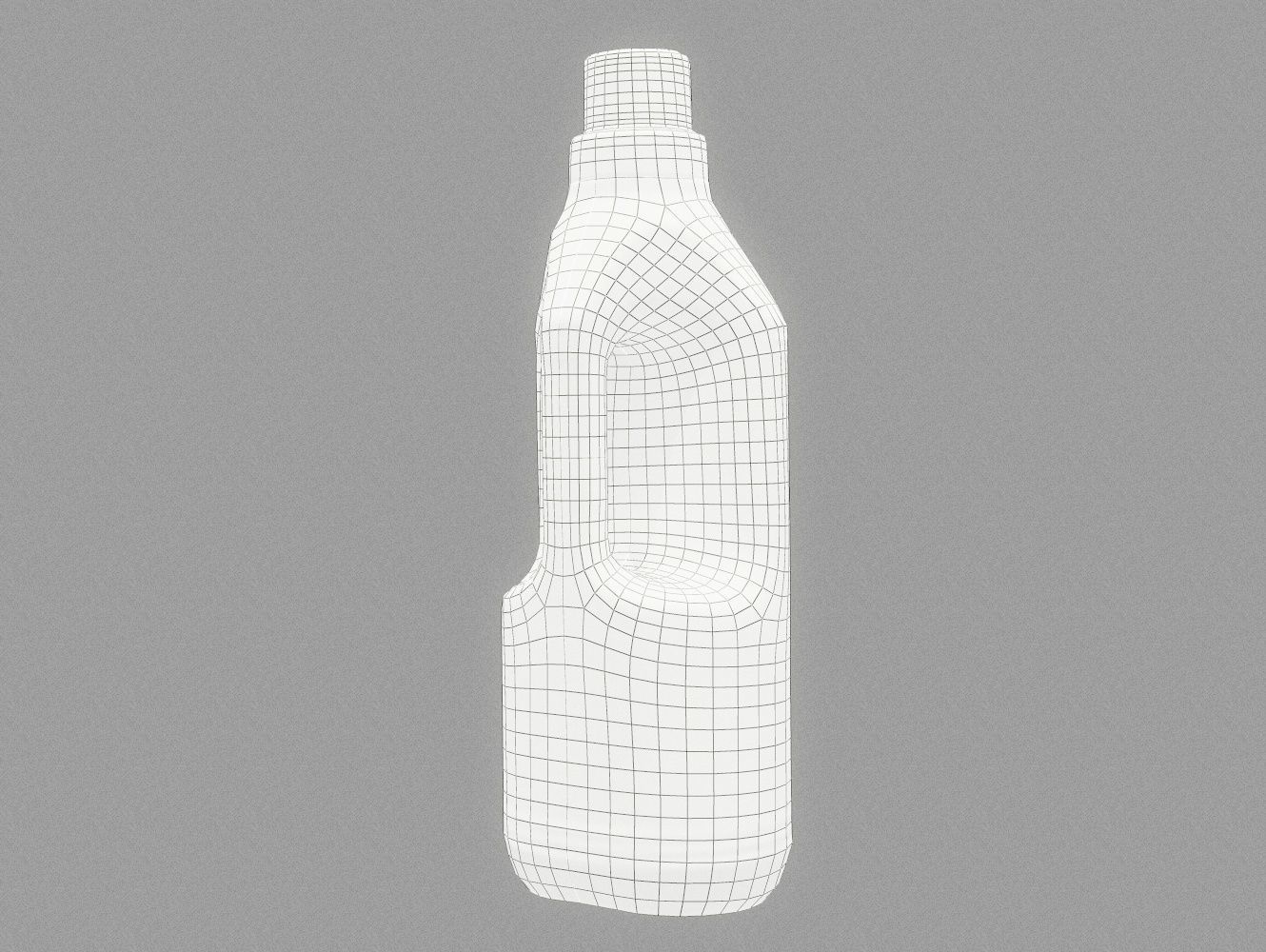 Container 046 Low-poly 3D model_14