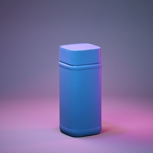 Container 045 Low-poly 3D model
