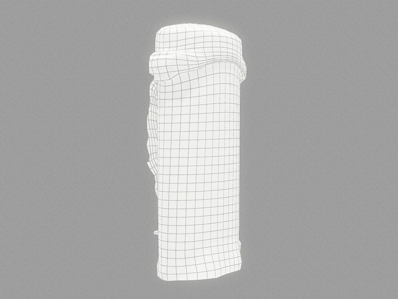 Container 037 Low-poly 3D model_15