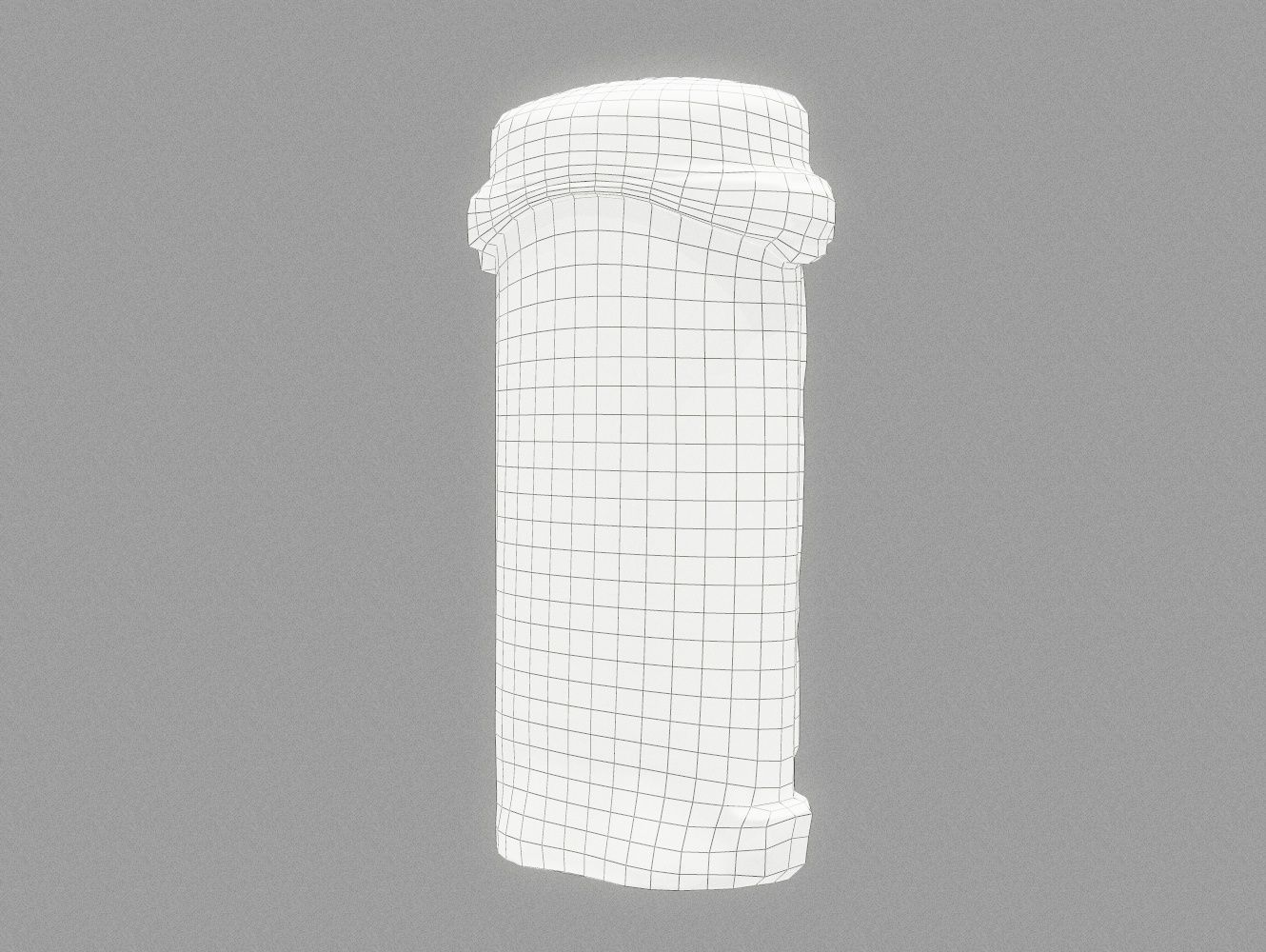 Container 037 Low-poly 3D model_14