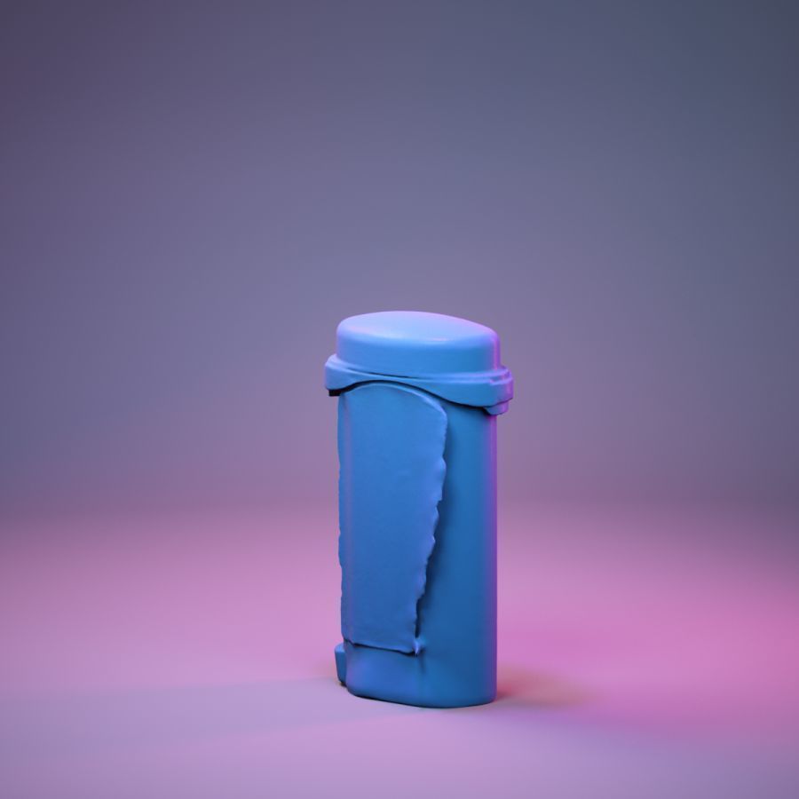 Container 037 Low-poly 3D model_10