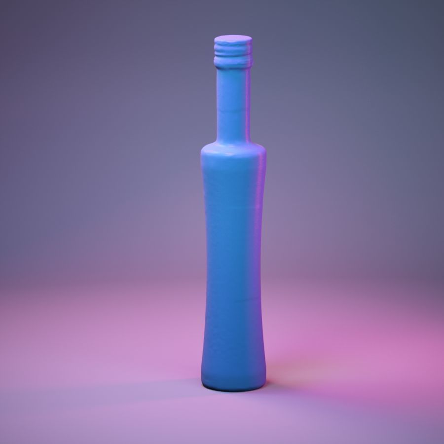 Container 034 Low-poly 3D model_7