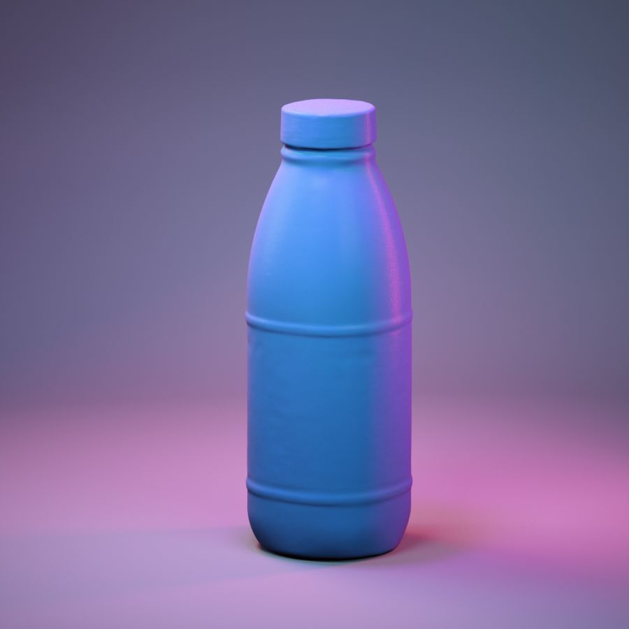 Container 027 Low-poly 3D model_7