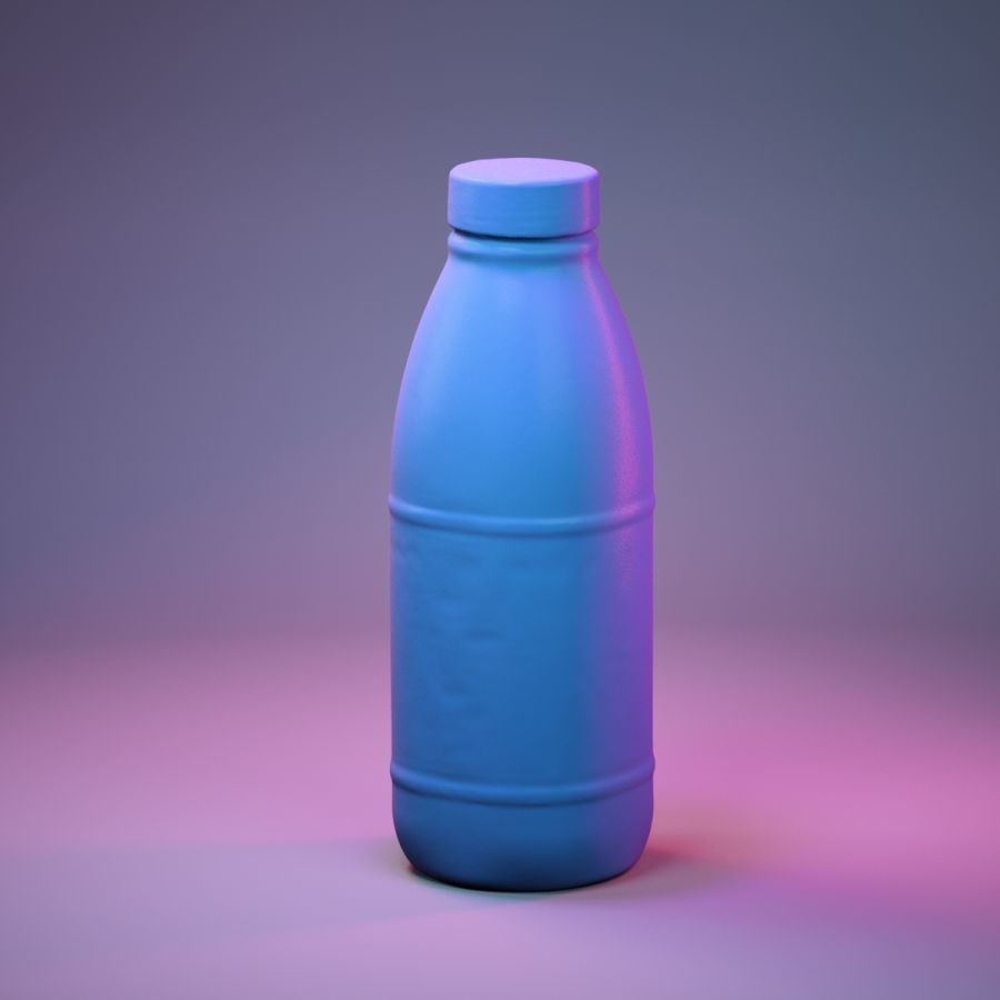 Container 027 Low-poly 3D model_10