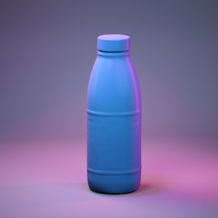 Container 027 Low-poly 3D model_8