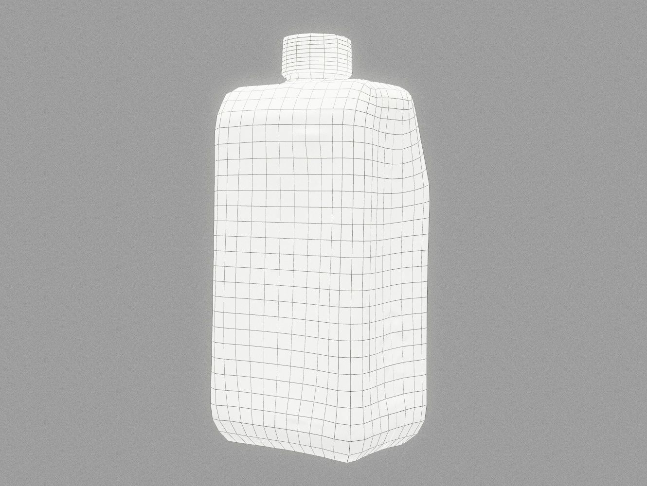 Container 022 Low-poly 3D model_13