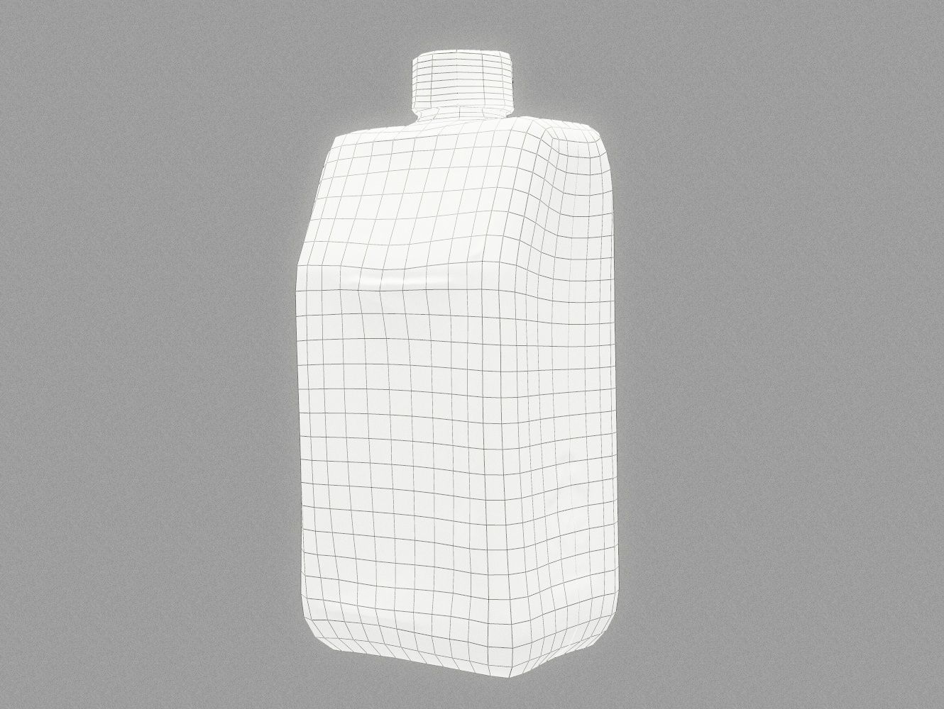 Container 022 Low-poly 3D model_15