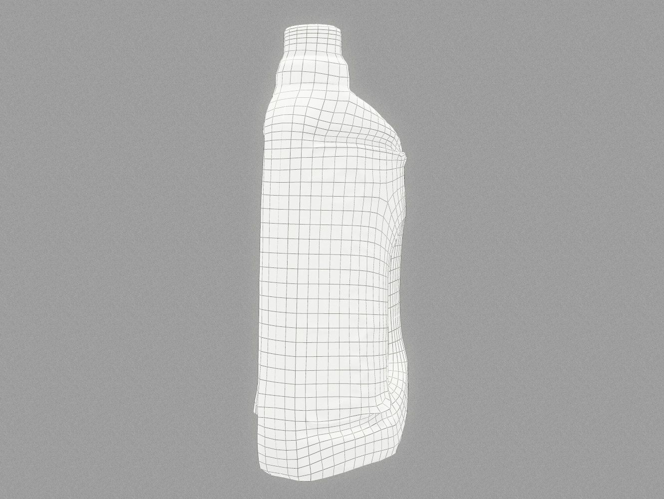 Container 021 Low-poly 3D model_12