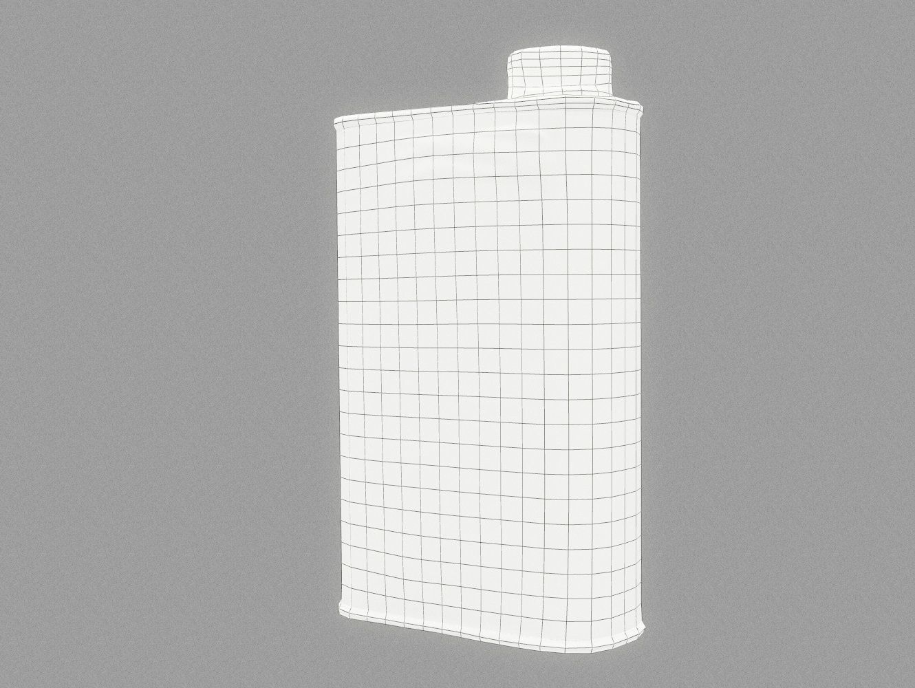 Container 018 Low-poly 3D model_13