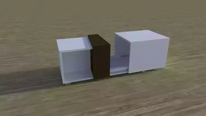 Coffee Table Slidable