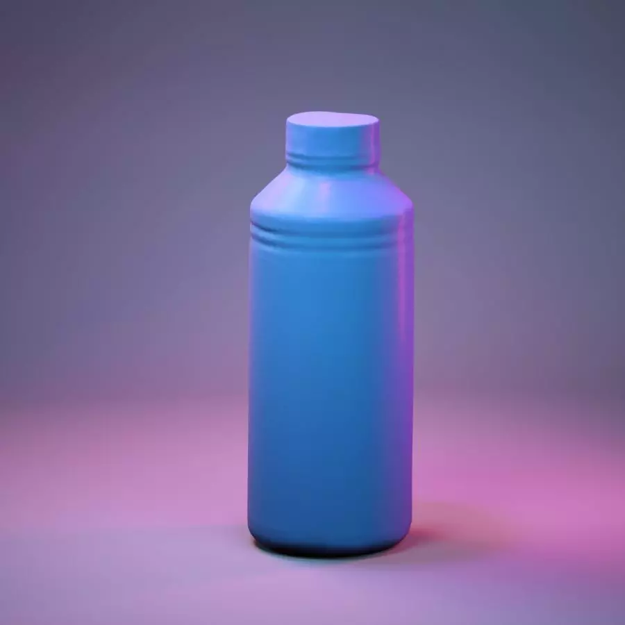 Container 015 Low-poly 3D model_0