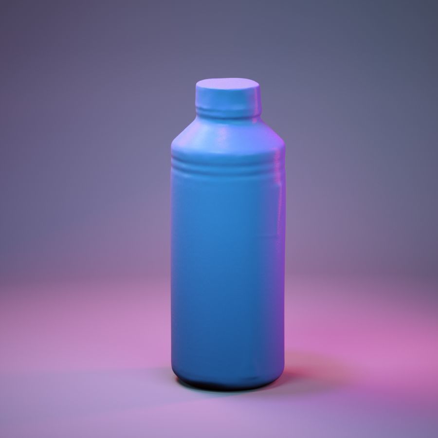 Container 015 Low-poly 3D model_11