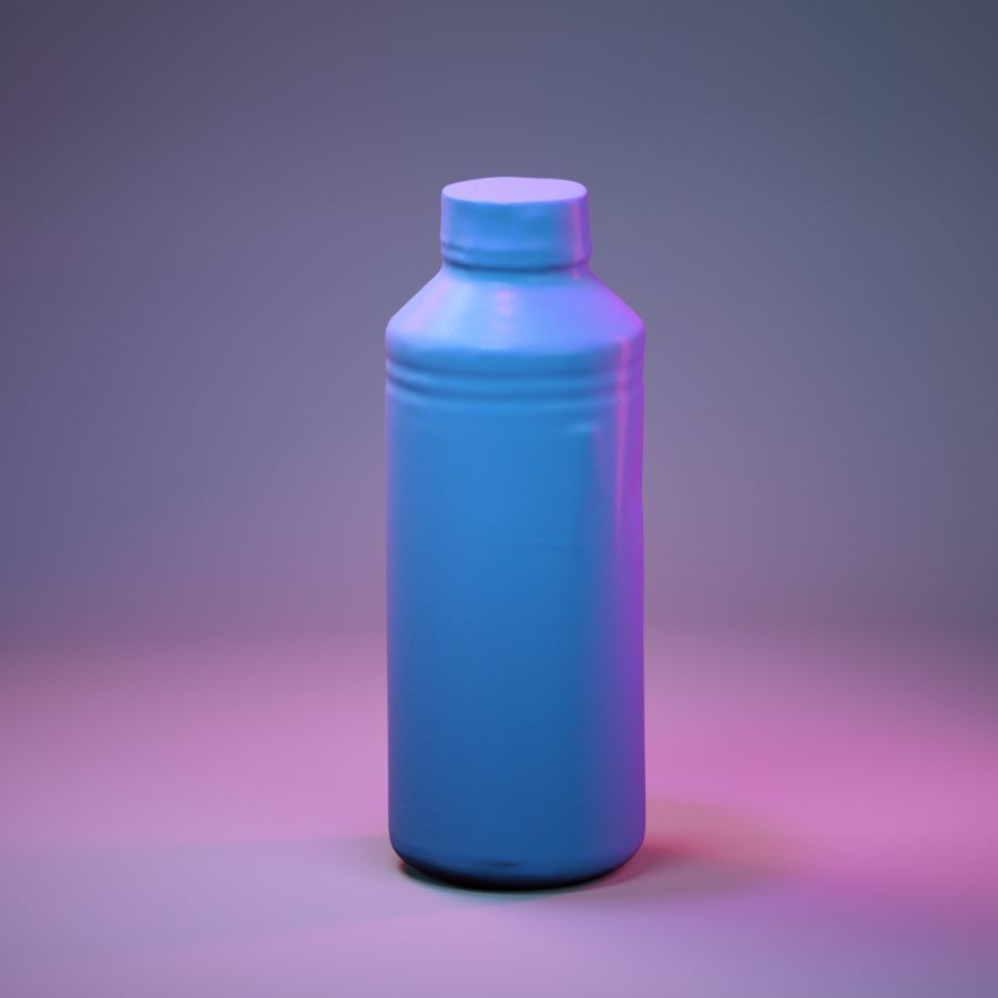 Container 015 Low-poly 3D model_10