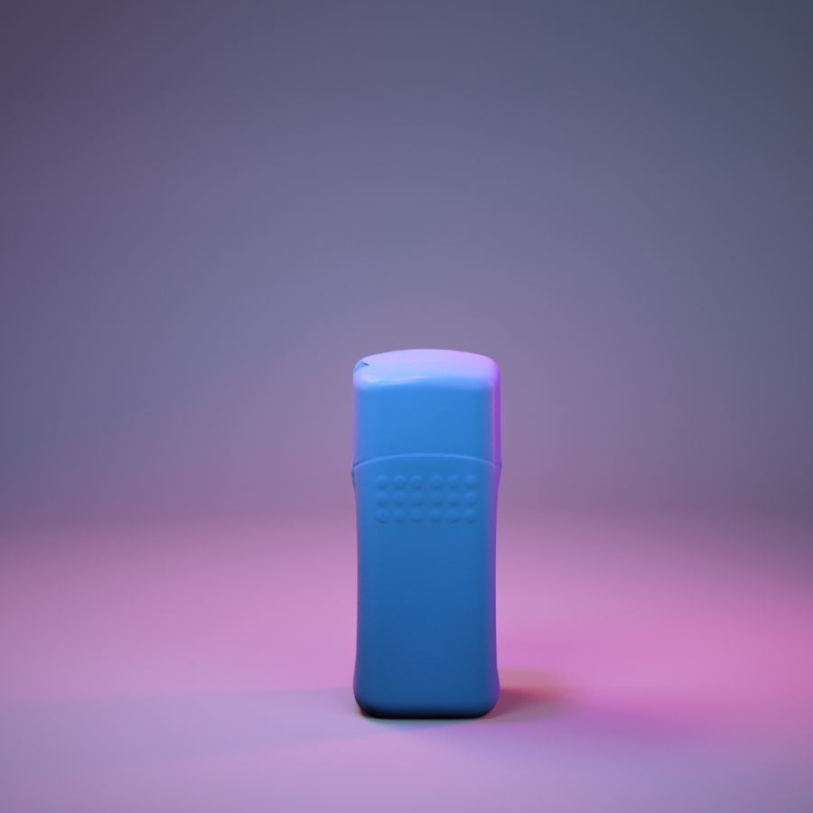 Container 013 Low-poly 3D model_8