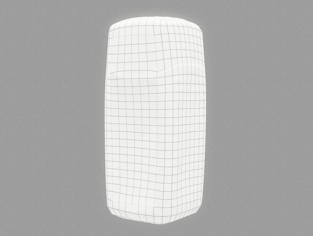 Container 013 Low-poly 3D model_14