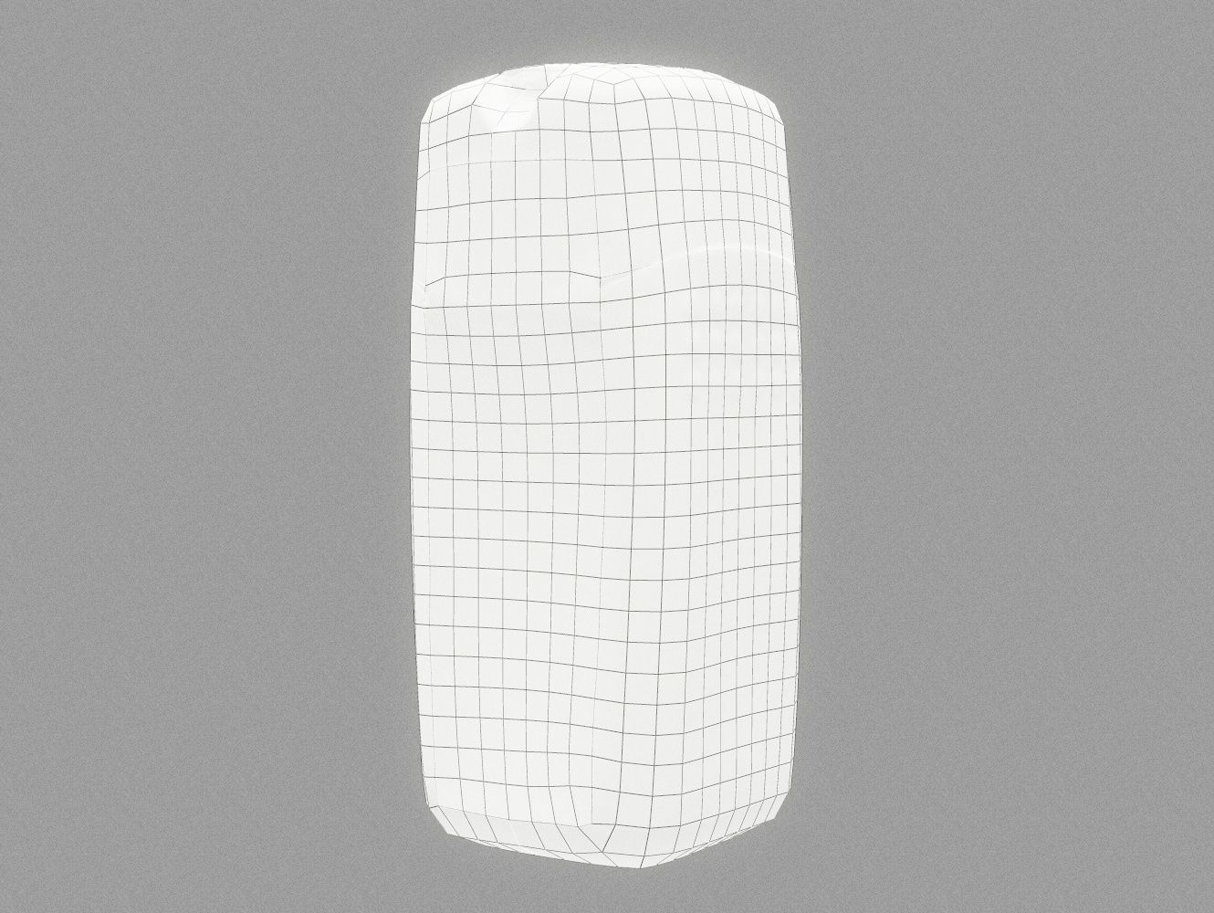 Container 013 Low-poly 3D model_12