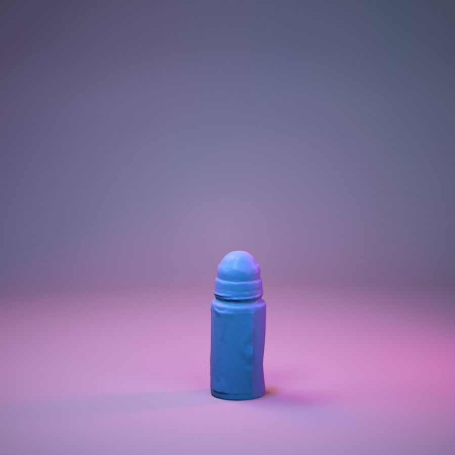 Container 010 Low-poly 3D model_4