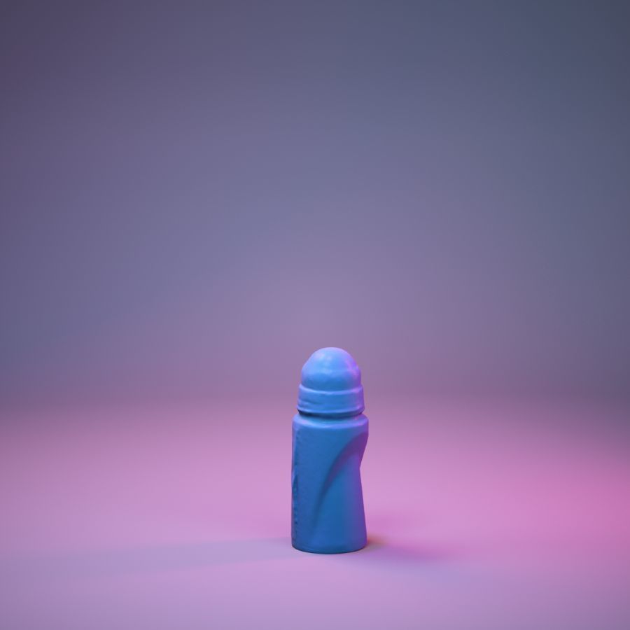 Container 010 Low-poly 3D model_1