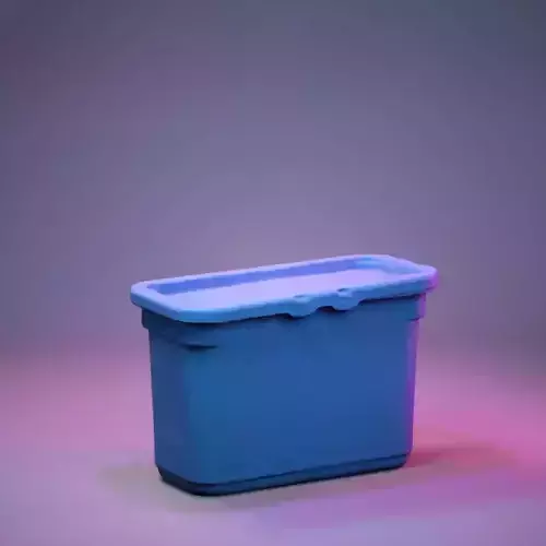 Container 004 Low-poly 3D model