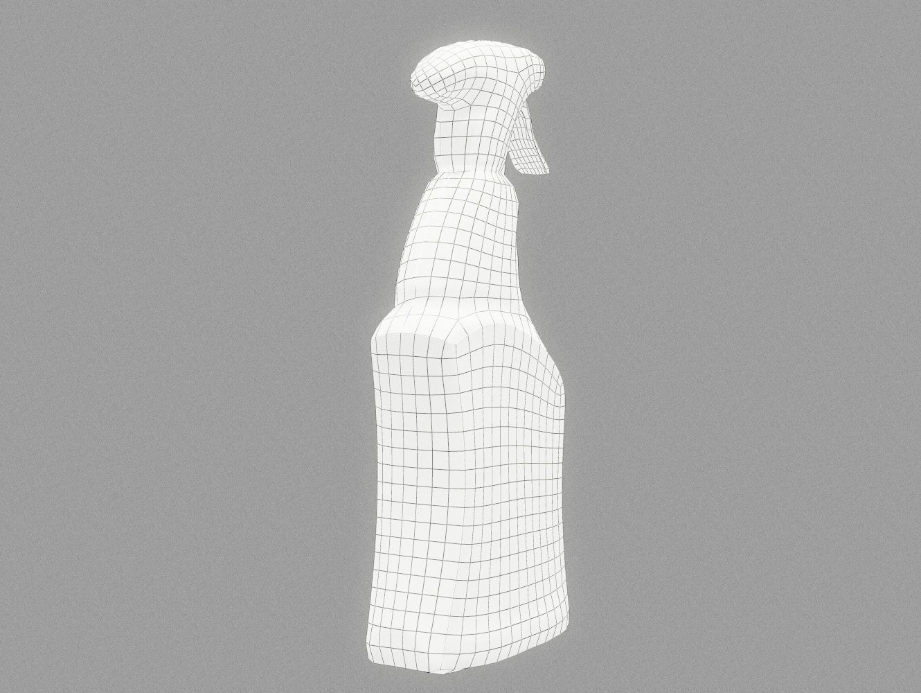 Container 001 Low-poly 3D model_14