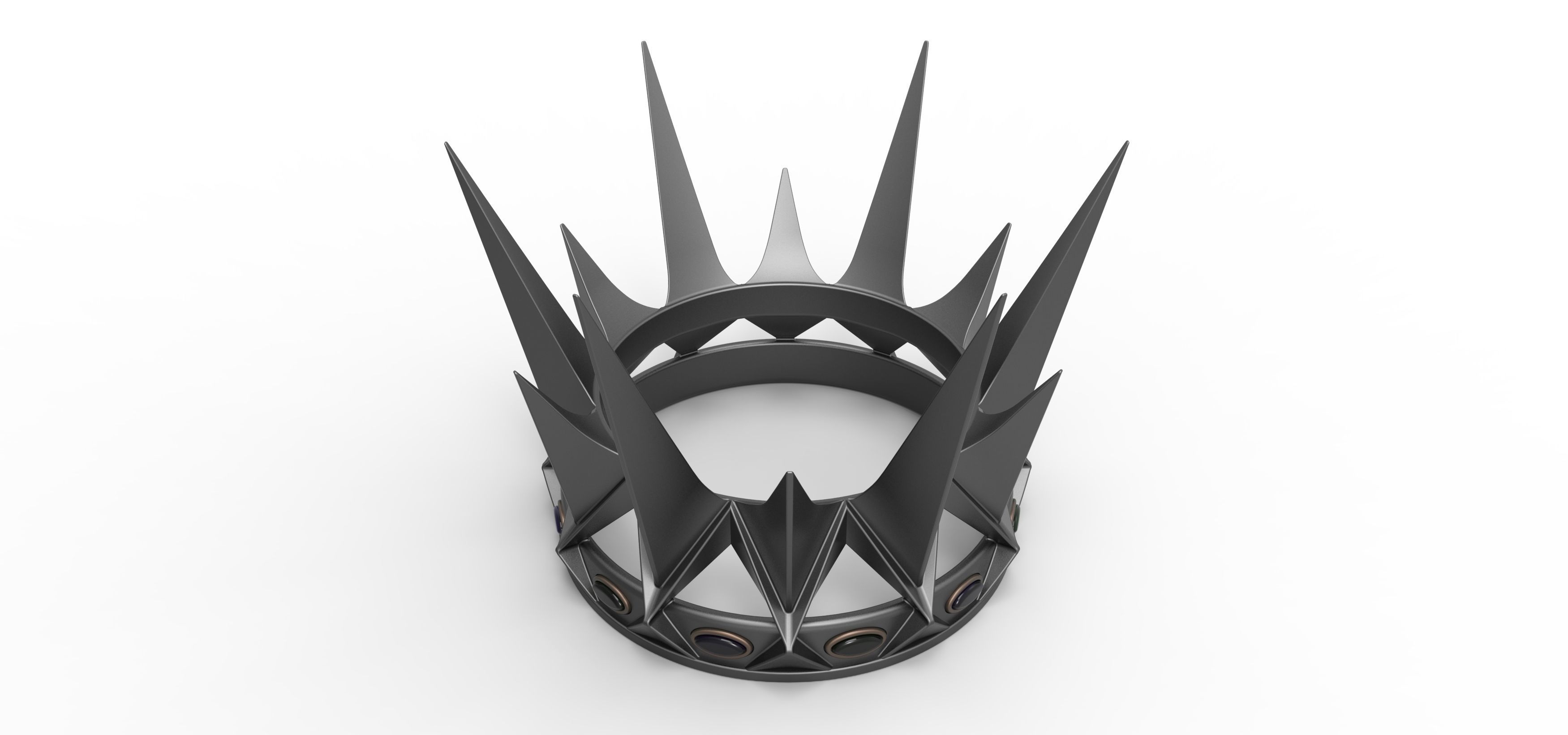 Crown of Ravenna from the movie Snow White and the Huntsman 2012 3D print model_6