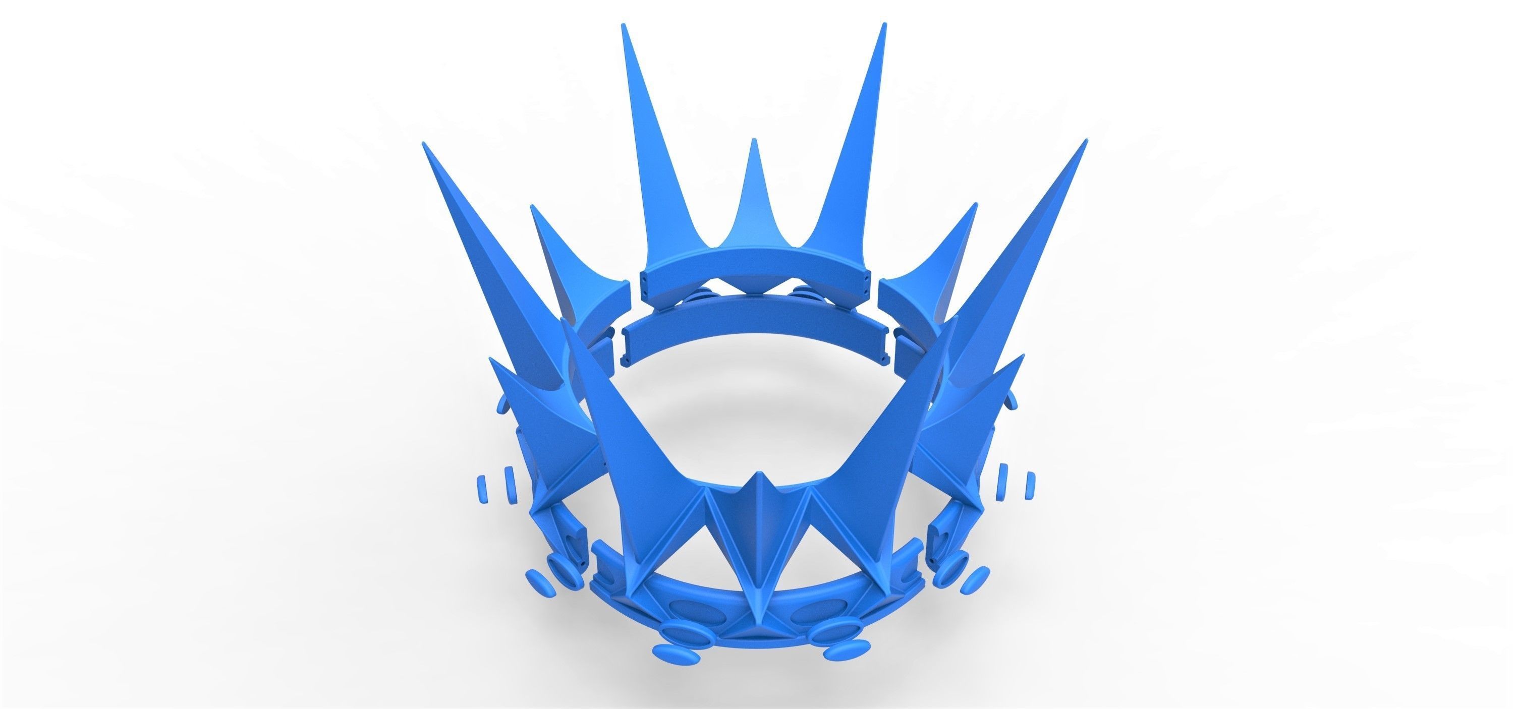 Crown of Ravenna from the movie Snow White and the Huntsman 2012 3D print model_17