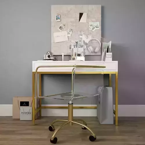 Workplace I Pottery Barn 02 3D model