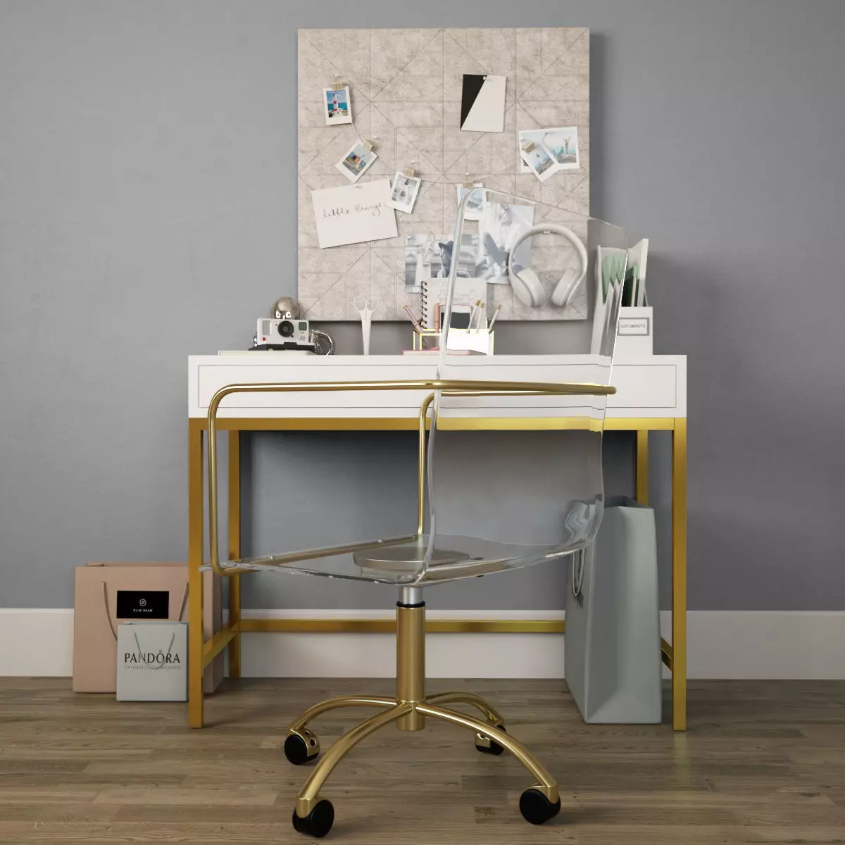 Workplace I Pottery Barn 02 3D model_0