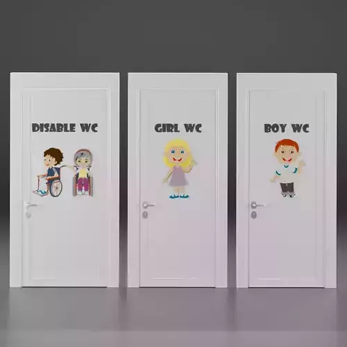 child wc doors