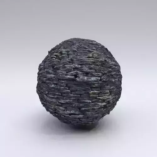 Stone Wall - PBR Material 1