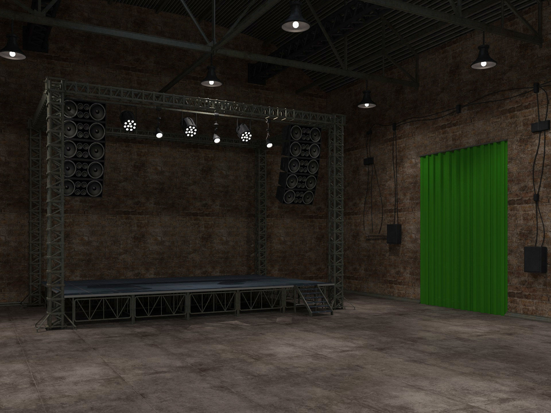 Loft Concert Hall 2 3D model_3