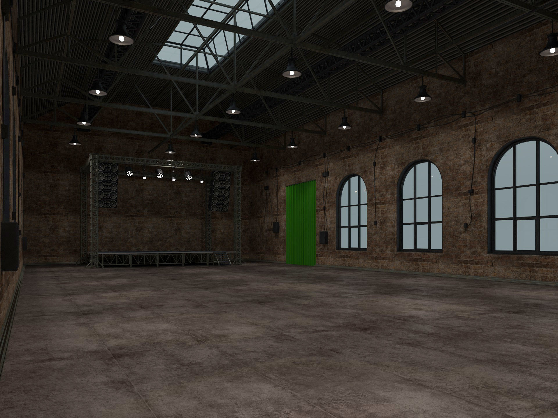 Loft Concert Hall 2 3D model_1