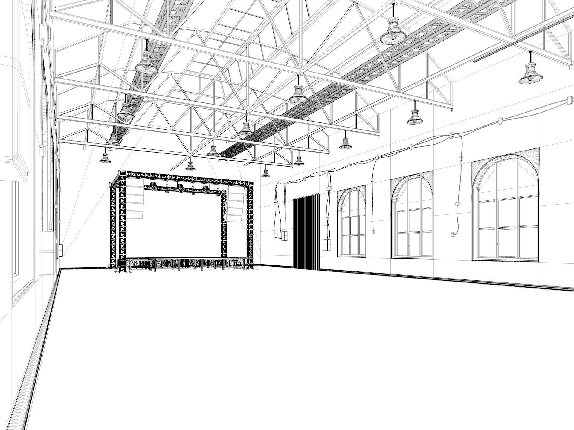 Loft Concert Hall 2 3D model_14