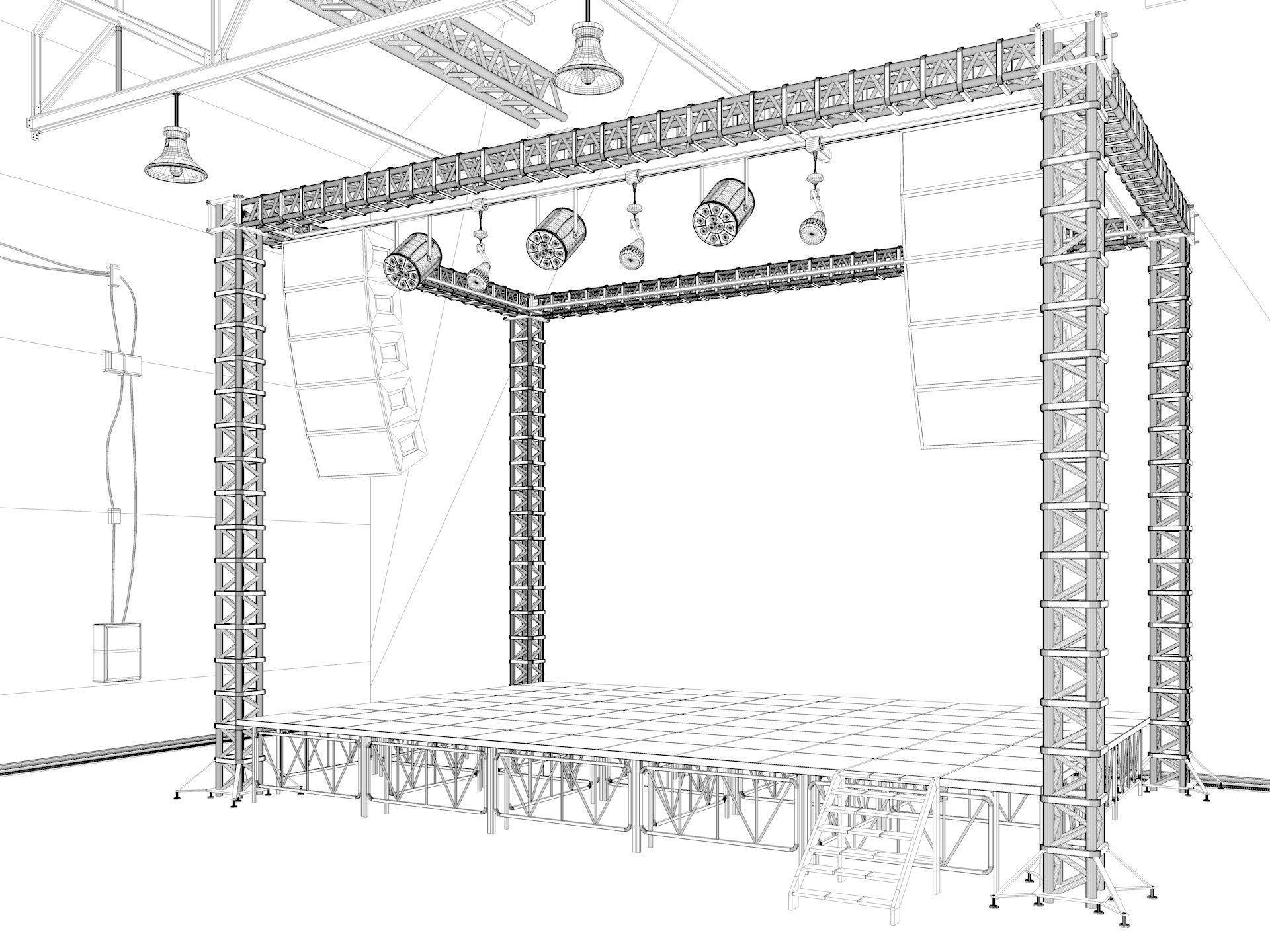 Loft Concert Hall 2 3D model_17