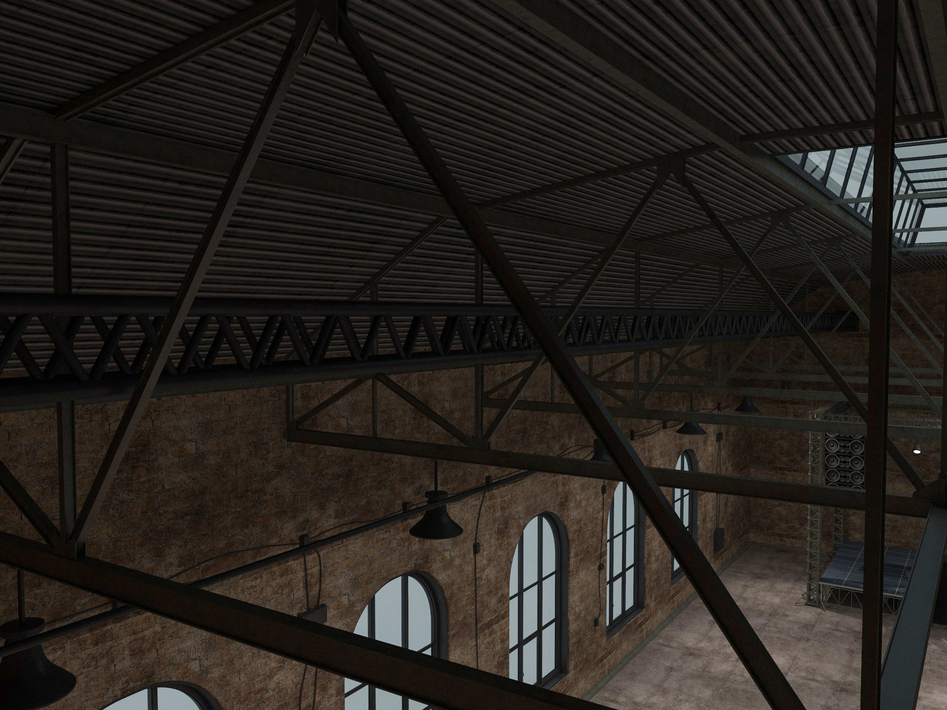 Loft Concert Hall 2 3D model_2