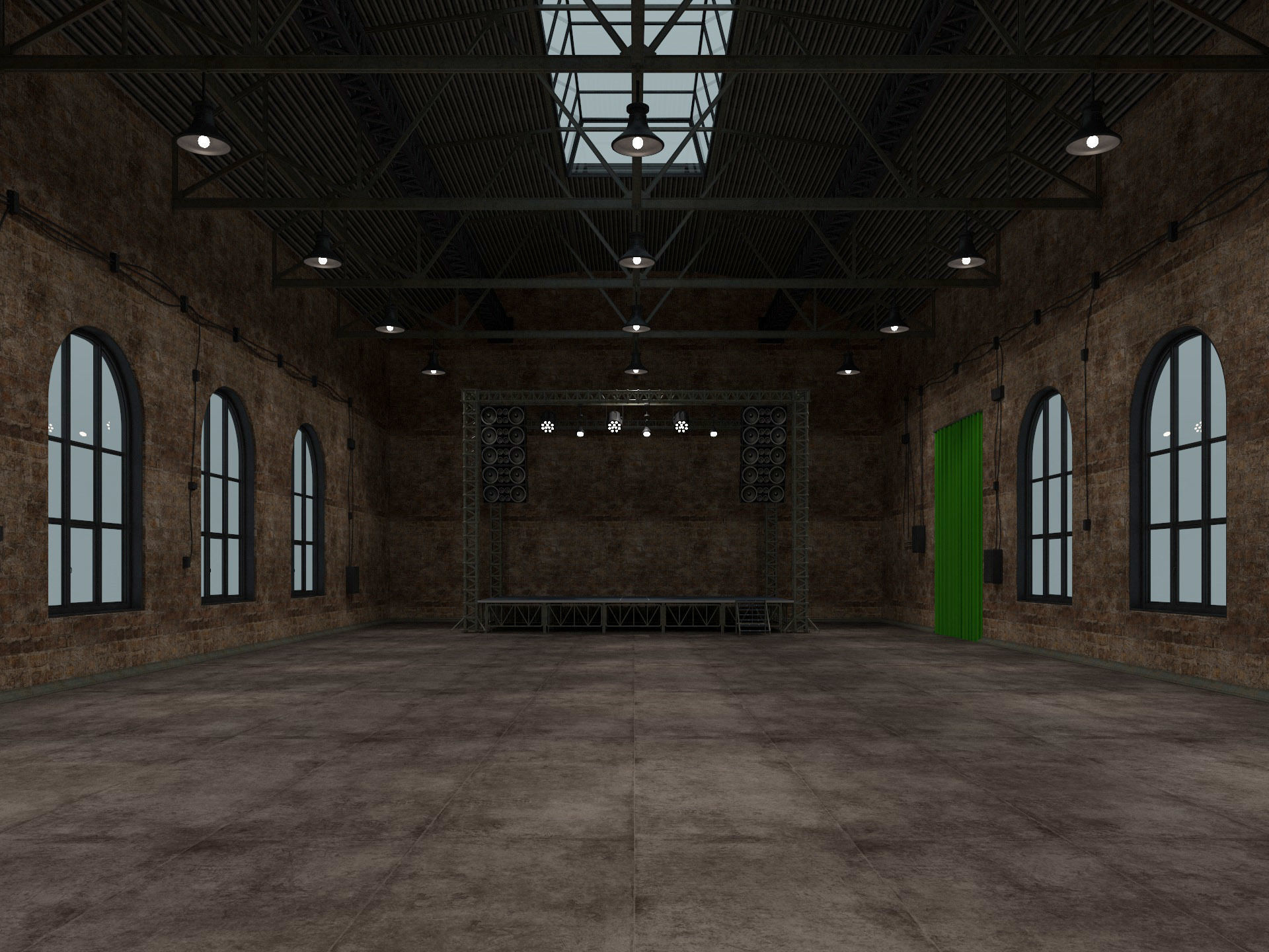 Loft Concert Hall 2 3D model_8