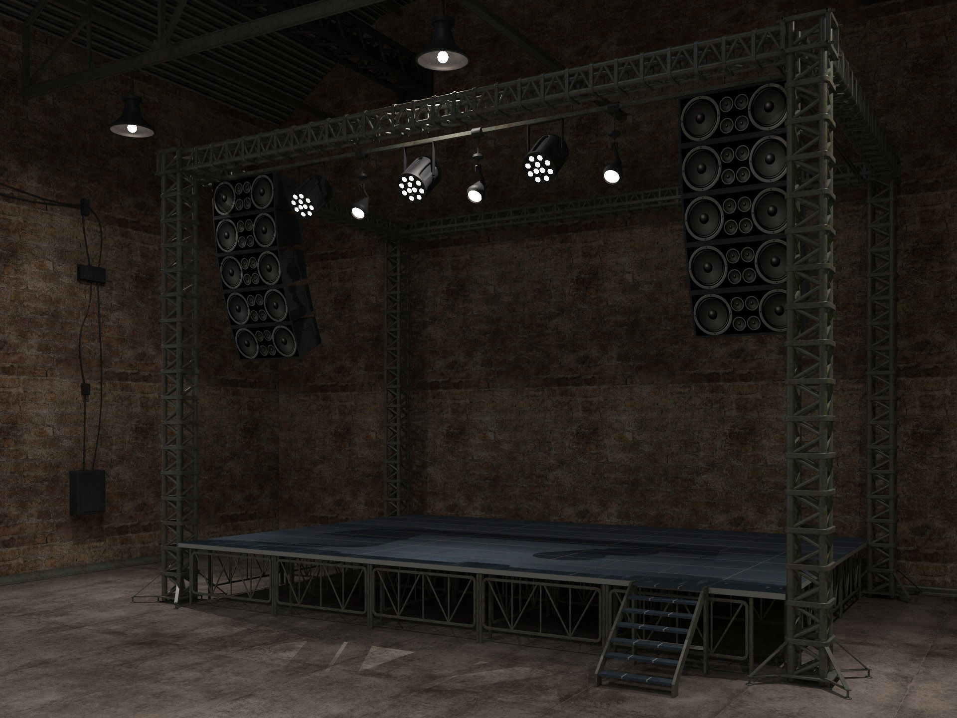 Loft Concert Hall 2 3D model_4