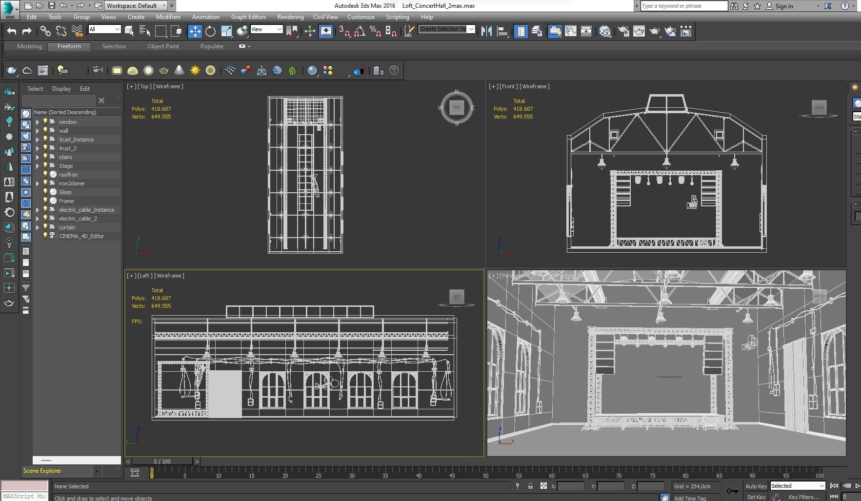 Loft Concert Hall 2 3D model_23