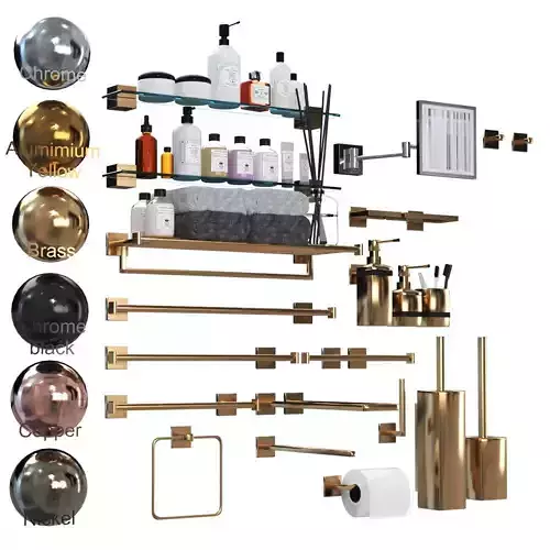 bathrooom accessories set 01