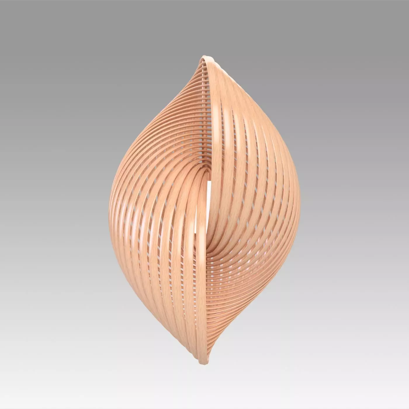 Twisty Lamp 3D model