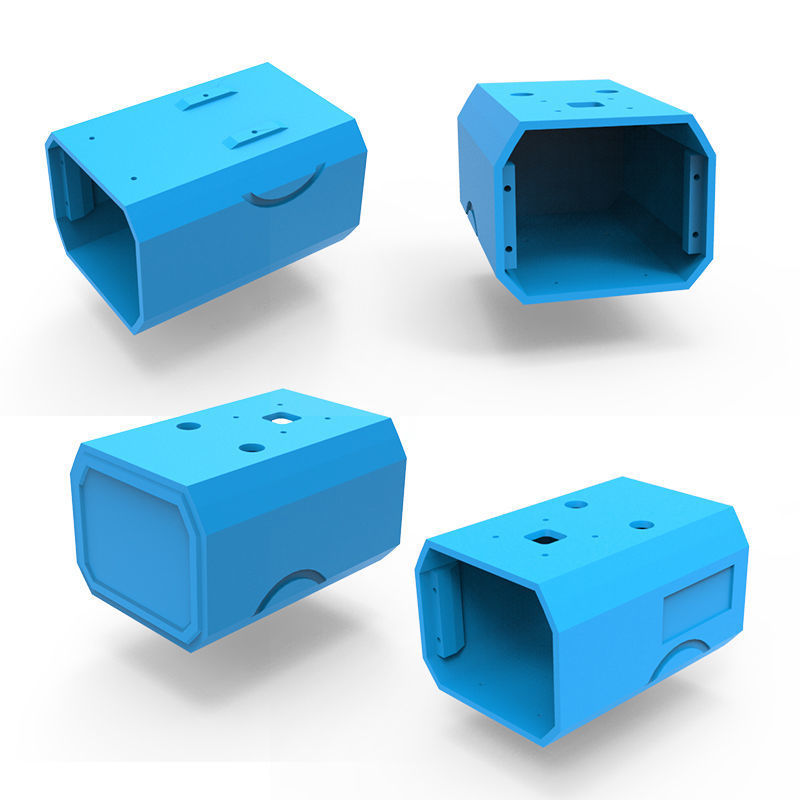 Flood Light Trailer 3D print model_9