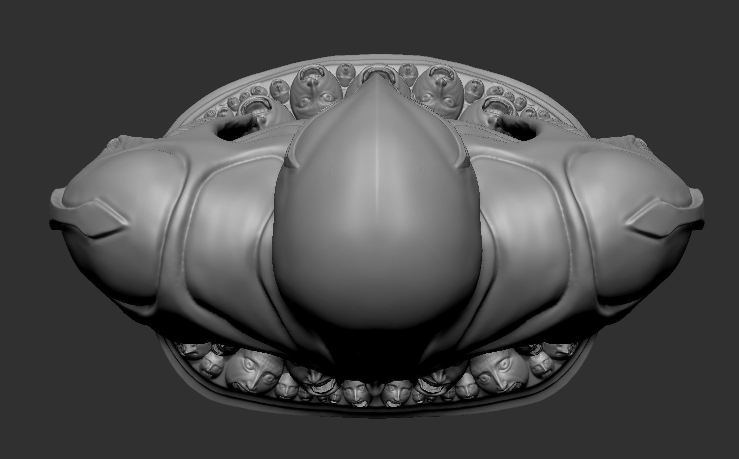 Bust of Femto from the Berserk masterpiece 3D print model_12