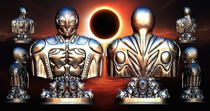  Bust of Femto from the Berserk masterpiece 3D print model