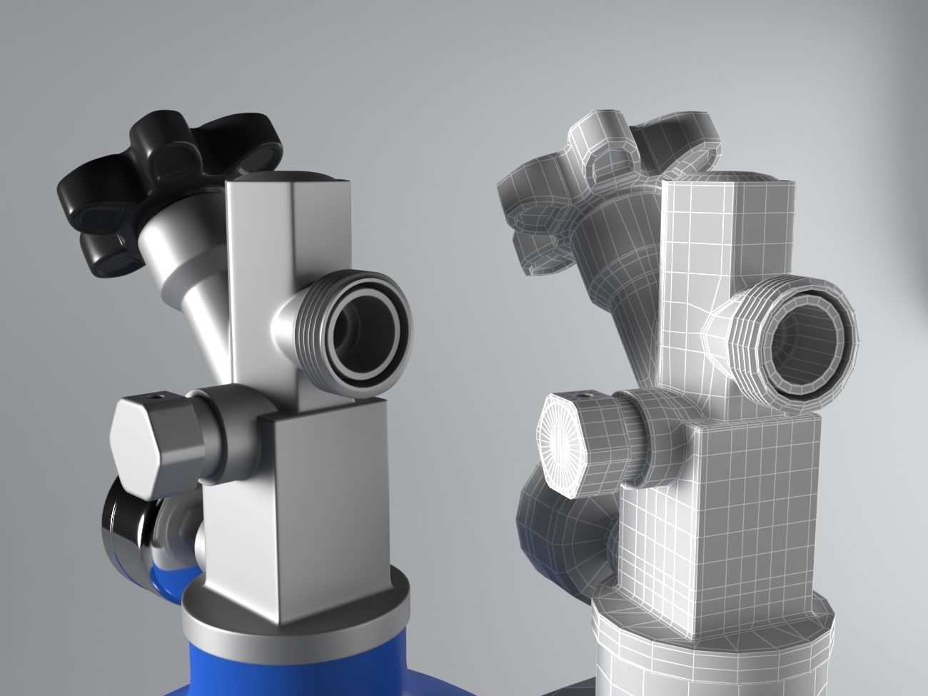 nitrous oxide system 3D model_3