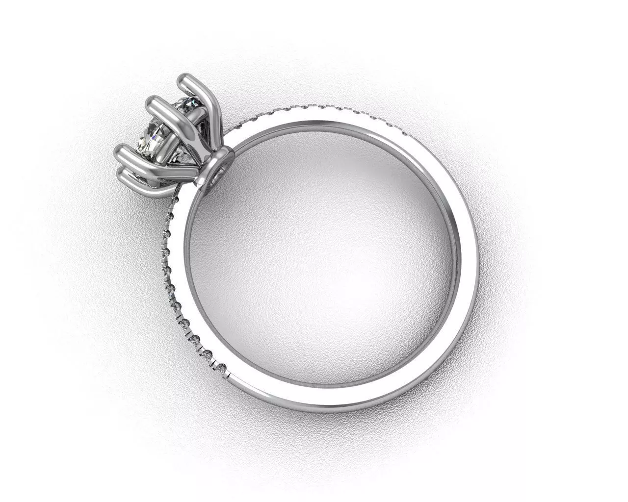  Engagement Ring 3D print model 3D print model_0