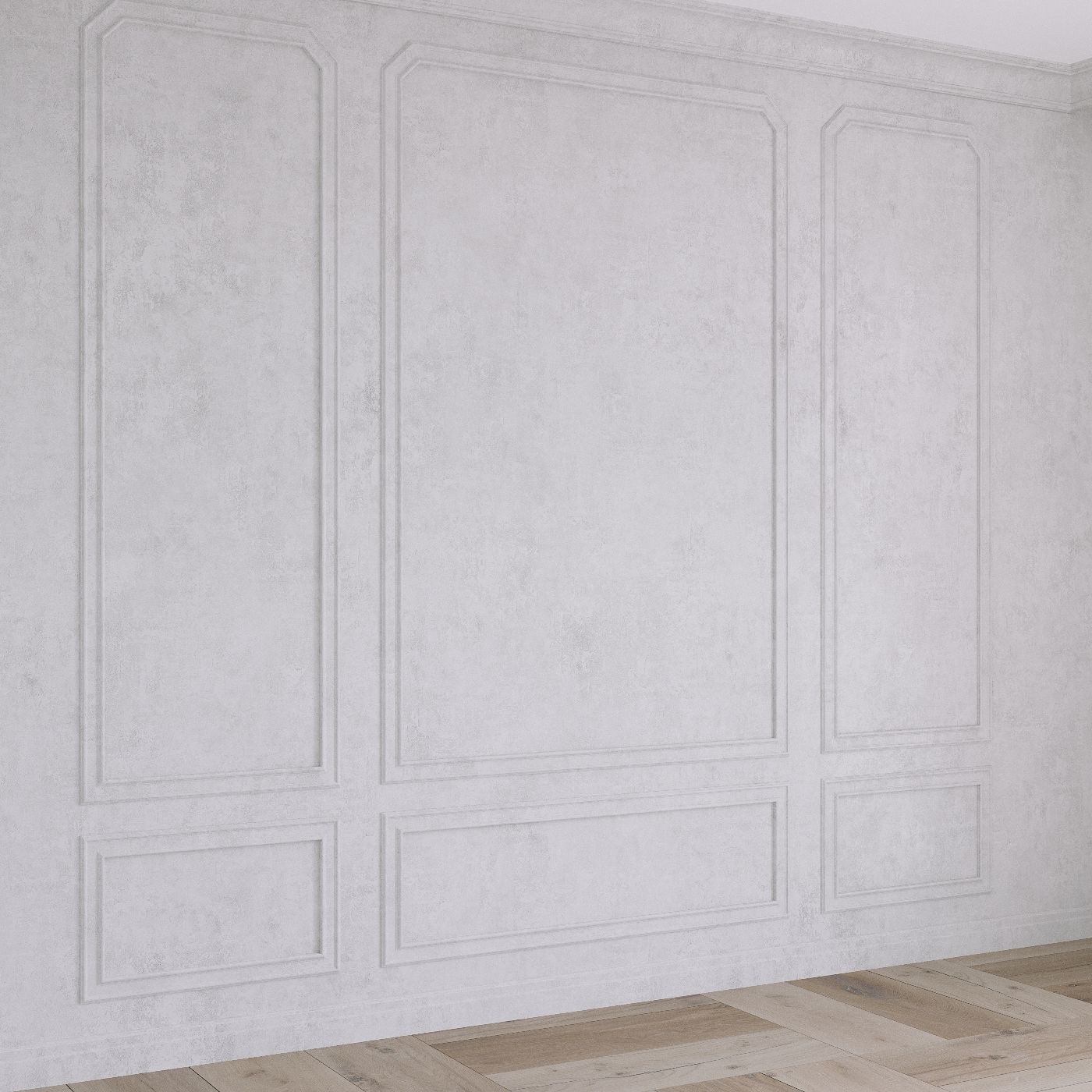 Decorative plaster and molding 4 colors Texture_3